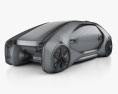 Renault EZ-GO 2018 3d model wire render