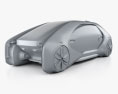 Renault EZ-GO 2018 3d model clay render
