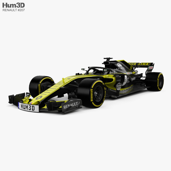 Renault R.S.18 2018 3D模型