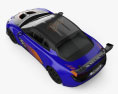 Renault Alpine A110 GT4 2021 3d model top view