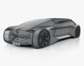 Renault EZ-Ultimo 2018 3D 모델  wire render