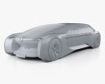 Renault EZ-Ultimo 2018 Modello 3D clay render