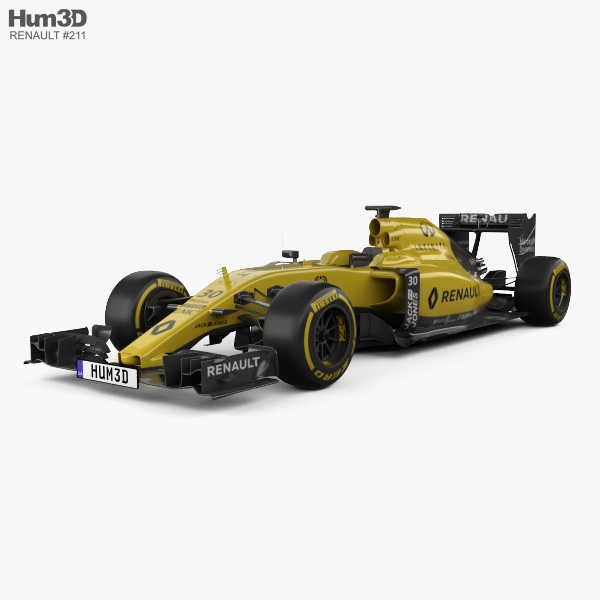 Renault R.S.16 2017 3D模型