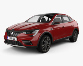 Renault Arkana 컨셉트 카 2021 3D 모델 
