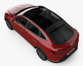 Renault Arkana Concept 2021 3d model top view