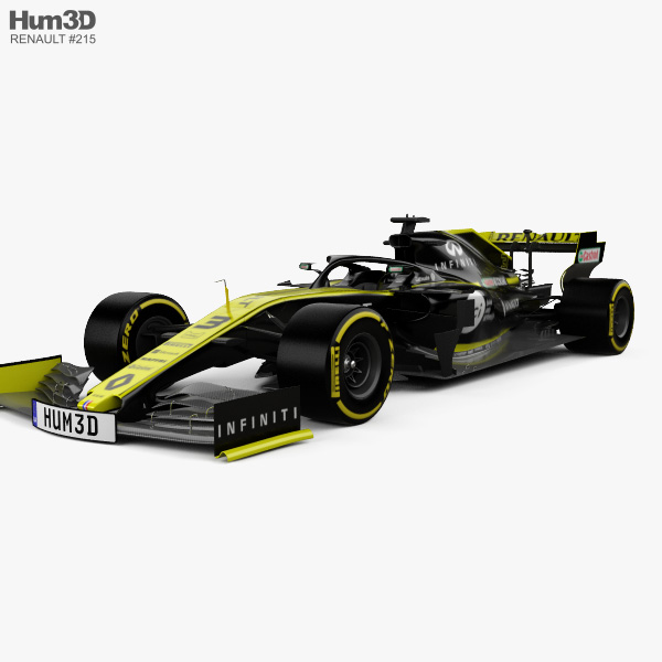 Renault R.S.19 F1 2021 3Dモデル
