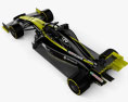 Renault R.S.19 F1 2021 3D模型 顶视图
