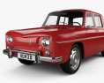 Renault 8 1962 3d model