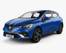 Renault Clio RS-Line hatchback 2022 3D model