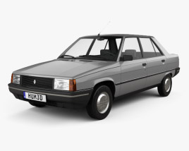 Renault 9 1983 3D model