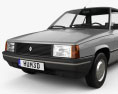 Renault 9 1983 3d model