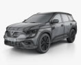Renault Koleos 2022 Modèle 3d wire render