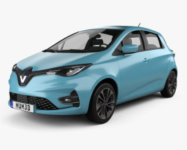 Renault Zoe 2022 3D model
