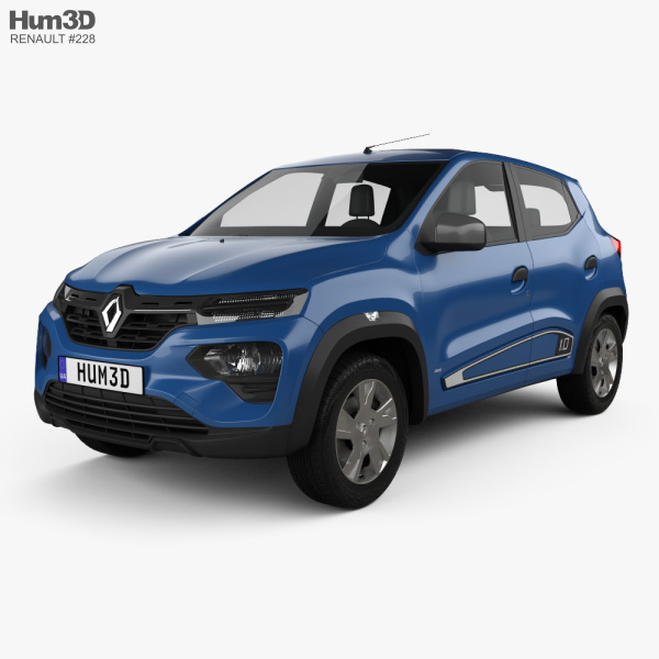 Renault Kwid 2022 3D model