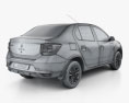 Renault Logan Stepway City CIS-spec 2020 3d model