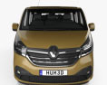 Renault Trafic Passenger Van LWB 2022 3d model front view