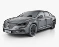 Renault Talisman 轿车 2020 3D模型 wire render