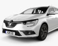 Renault Megane estate 2021 3d model