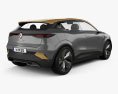 Renault Megane eVision 2022 3d model back view