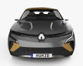 Renault Megane eVision 2022 3d model front view