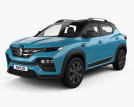 Renault Kiger 2022 3D model
