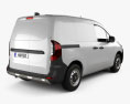 Renault Kangoo Van 2022 3D-Modell Rückansicht