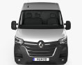 Renault Master Panel Van L3H2 2022 3d model front view