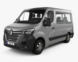 Renault Master Passenger Van L1H1 2022 3D model