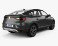 Renault Arkana RS-Line 2022 3D 모델  back view