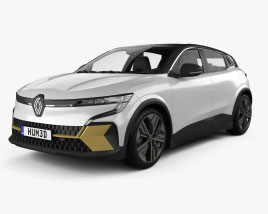 Renault Megane E-Tech 2022 3D模型