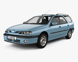 Renault Laguna estate 1998 3D 모델 