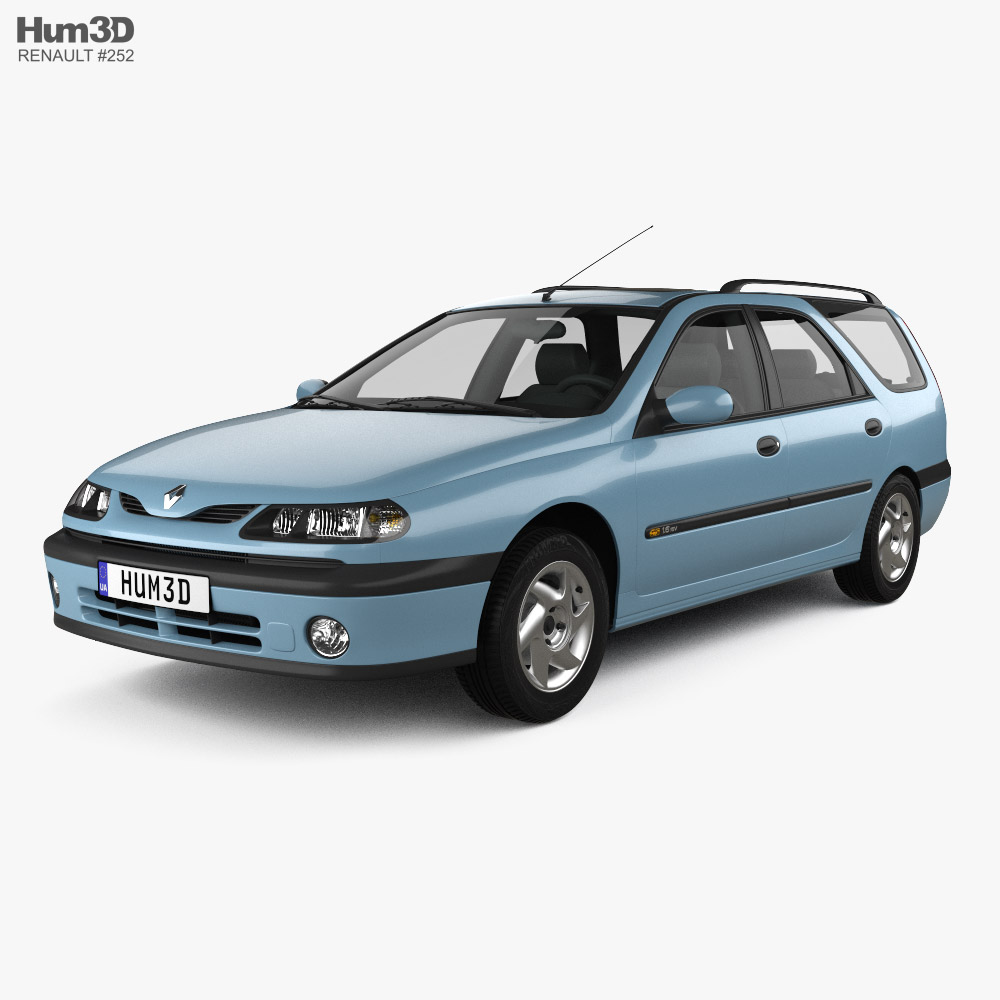 Renault Laguna estate 1998 Modèle 3D