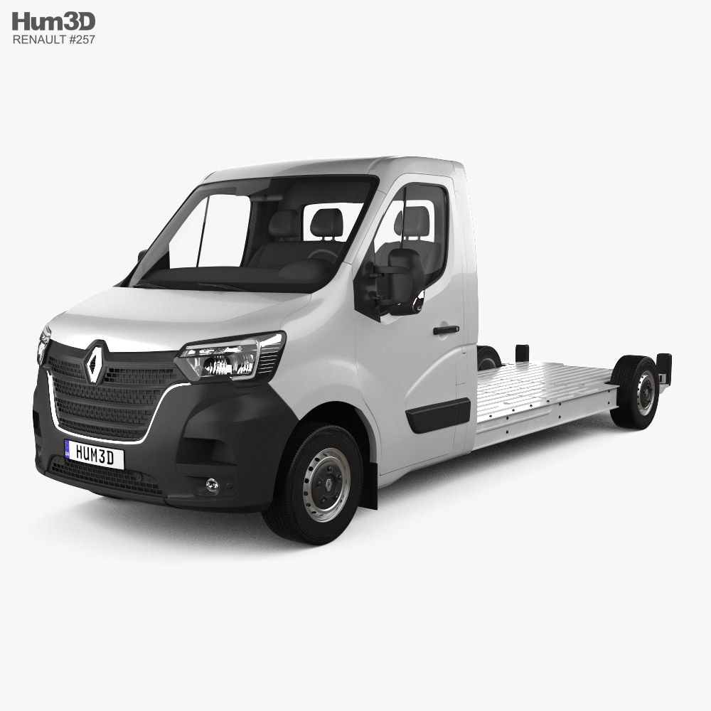 Renault Master Platform Cab L3 2020 3Dモデル