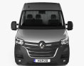 Renault Master Panel Van L2H2 with HQ interior 2019 3d model front view