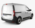 Renault Express Van with HQ interior 2021 3d model back view