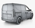 Renault Express Van with HQ interior 2021 3d model