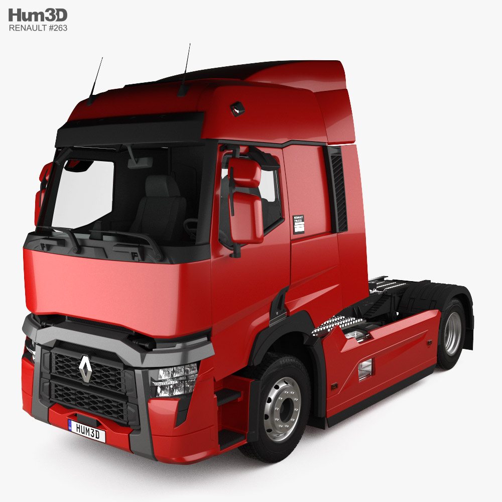 Renault T Camion Trattore 2 assi 2021 Modello 3D