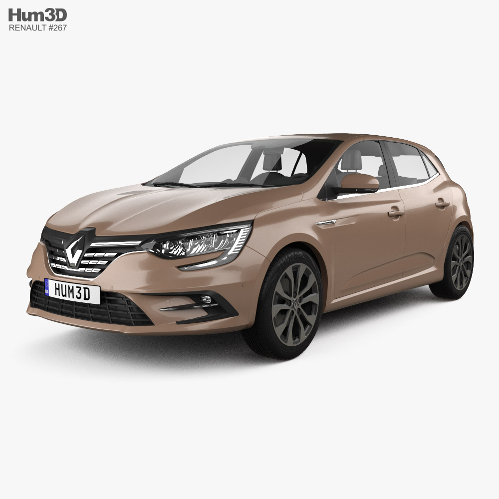 Renault Megane Edition One ハッチバック 2020 3Dモデル