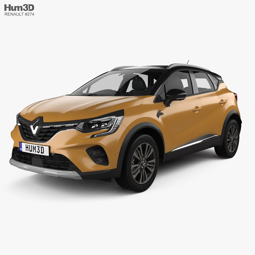 Renault Captur Iconic 2019 3D 모델 