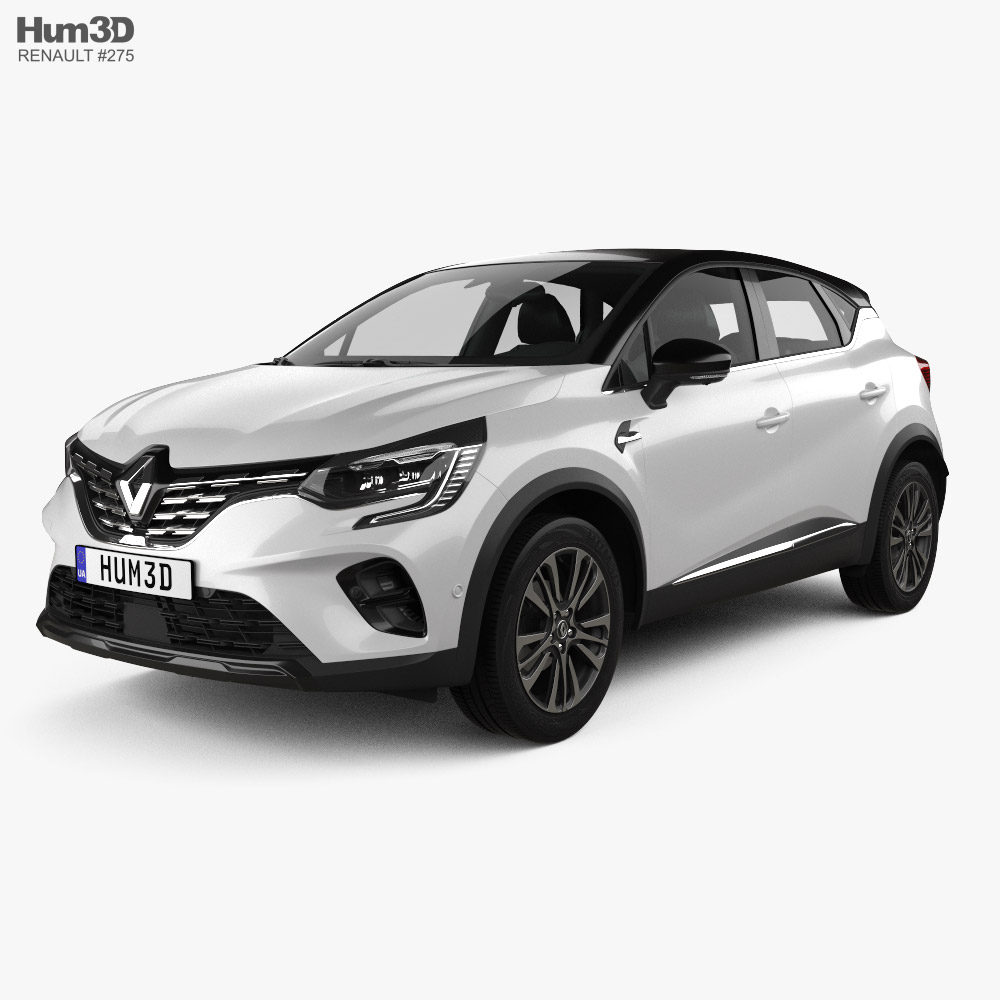 Renault Captur Initiale Paris 2019 3D 모델 