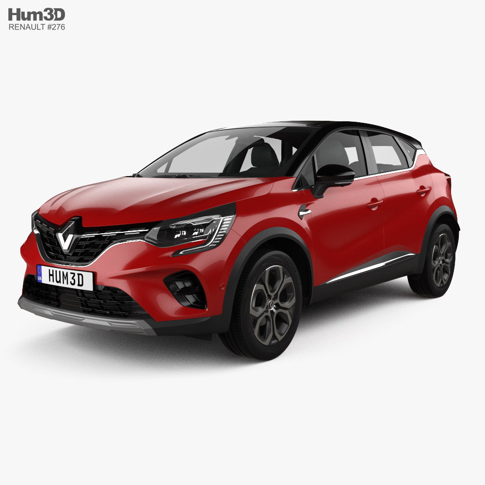 Renault Captur S-Edition 2019 3D 모델 