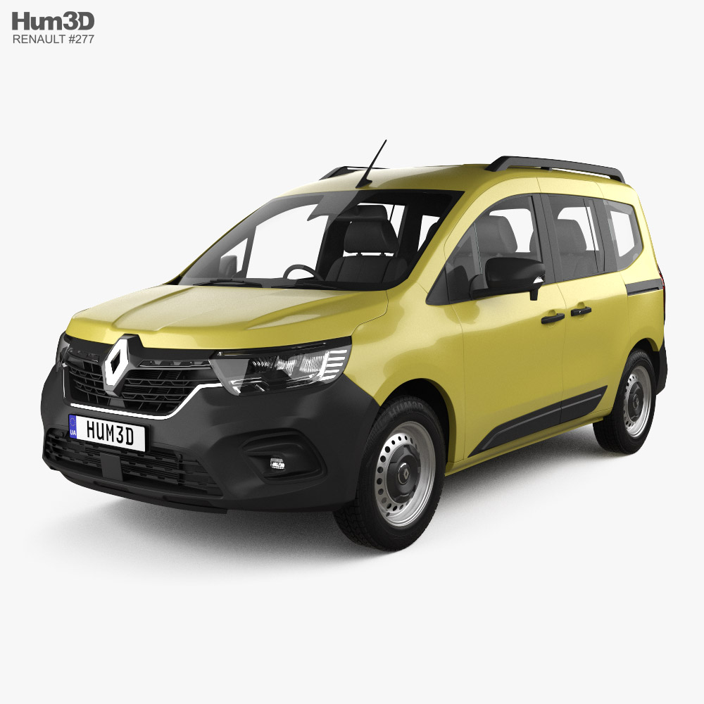 Renault Kangoo JP-spec 2021 3D 모델 