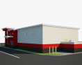 KFC Restaurant 03 3d model