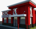 KFC Restaurant 03 3d model