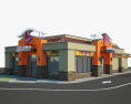 Taco Bell レストラン 02 3Dモデル