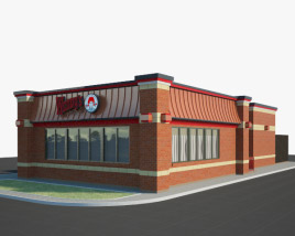 Wendy’s 餐馆 01 3D模型
