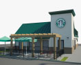 Starbucks Restaurant 03 3D-Modell