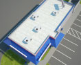 Burger King Restaurant 02 Modèle 3d