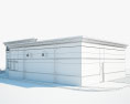 Subway Restaurant 01 3D-Modell