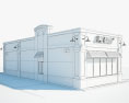 Subway 餐馆 02 3D模型